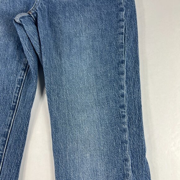 Madewell Jean Women Measured 27x28 Curvy Perfect Vintage Blue Faded Denim Tag 27 - Picture 3 of 16